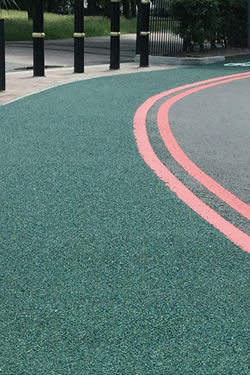 生态彩色透水路面